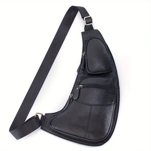 Retro Leather Crossbody Bag