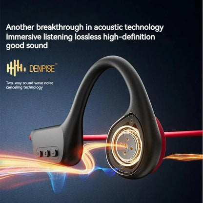 IPX8 Waterproof Bone Conduction Headphones with Built-in 32GB MP3 & Bluetooth 5.3