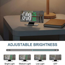 180° Arm Projection Digital Alarm Clock