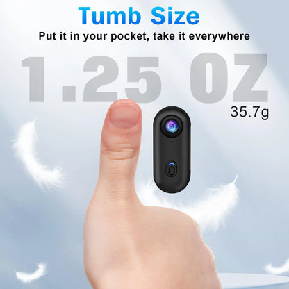 4K Mini WiFi Magnetic POV Body & Action Camera