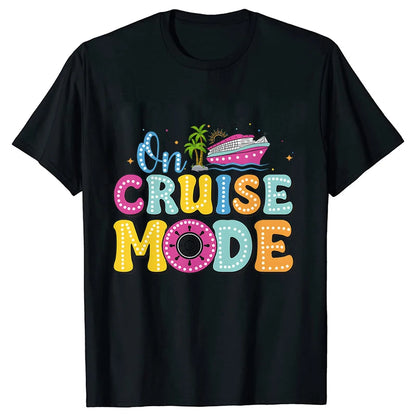 Unisex Cruise Vacation Graphic T-Shirt – Short Sleeve Travel Tee