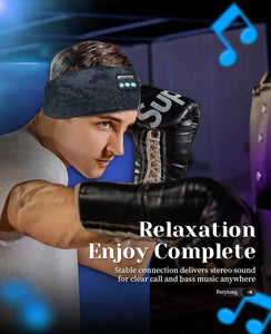 Bluetooth Elastic Wireless Headphones Headband
