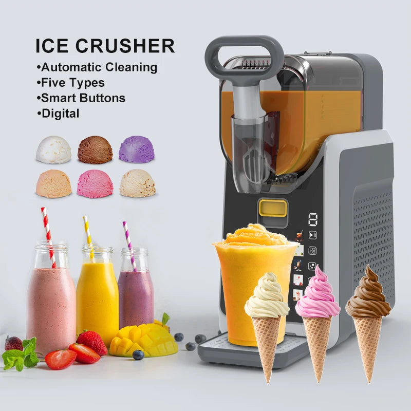 Electric Slushie Machine with Digital Color Screen