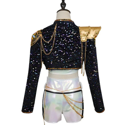 Anime K-Pop Demon Hunters Cosplay Costume Set
