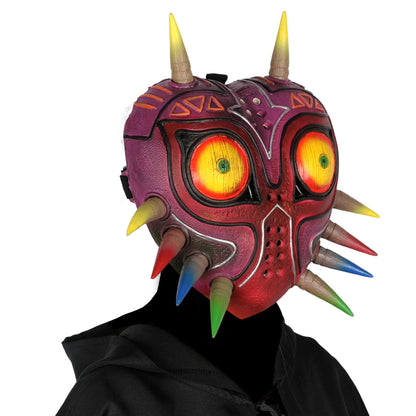 Majoras Mask Legend Scary Realistic Face Mask - Halloween Cosplay Props