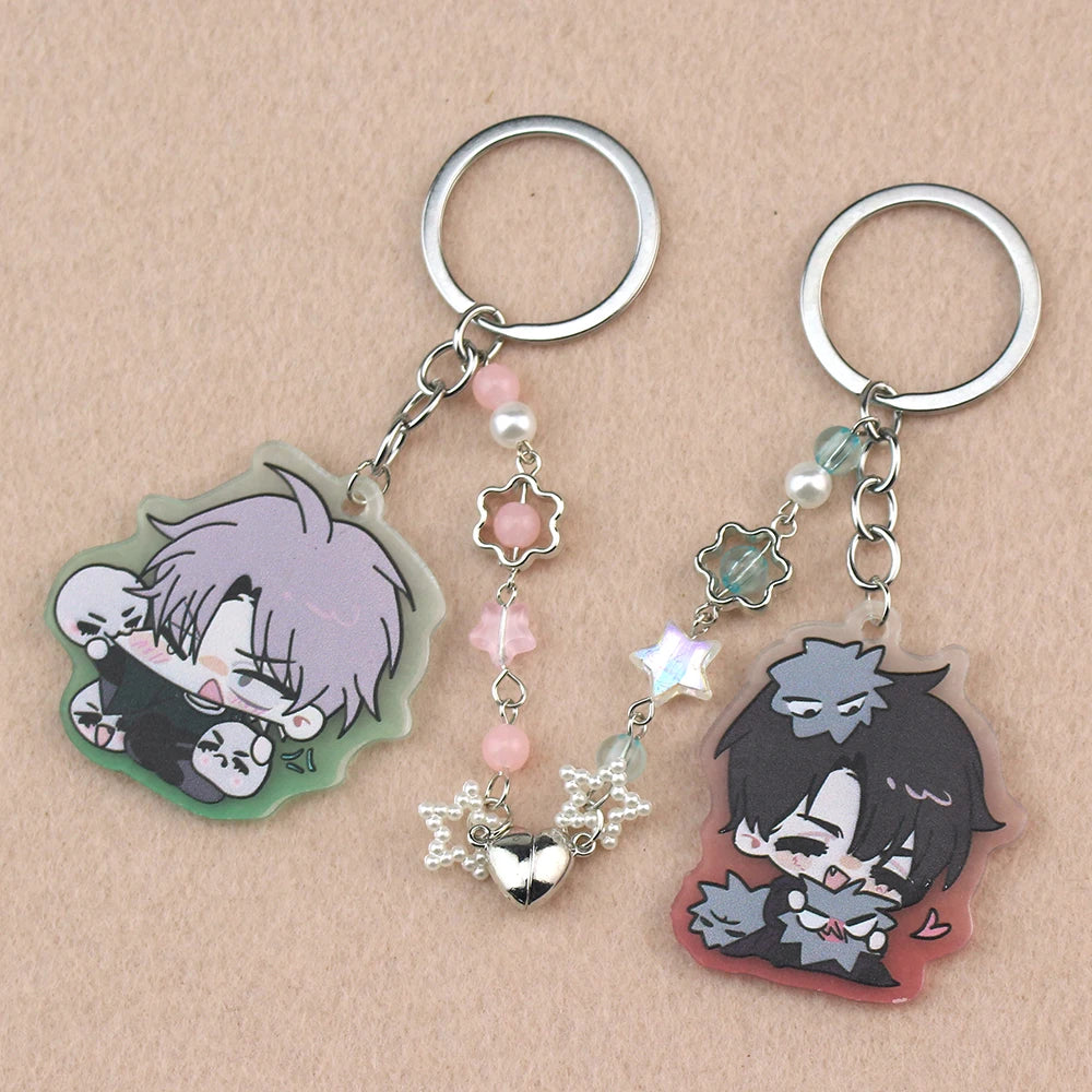 2-Piece Alien Stage Ivan & Till Anime Acrylic Keychain Set
