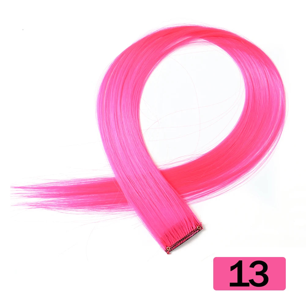 HAIRSTAR 22-Inch Synthetic Colored Clip-In Hair Extension