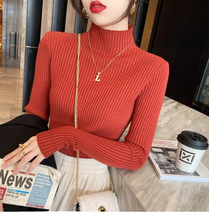 Pullover Casual Turtleneck Sweater