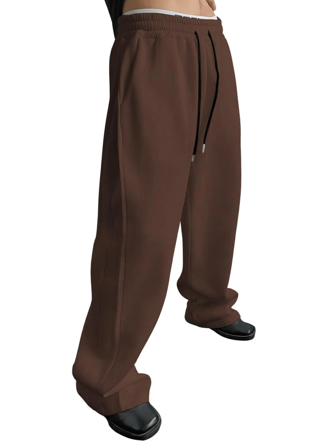 Straight Loose Fit Multi-pocket Joggers