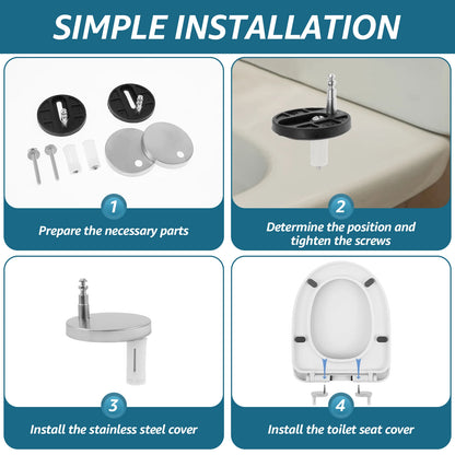 UV-Shaped Slow Close Toilet Seat