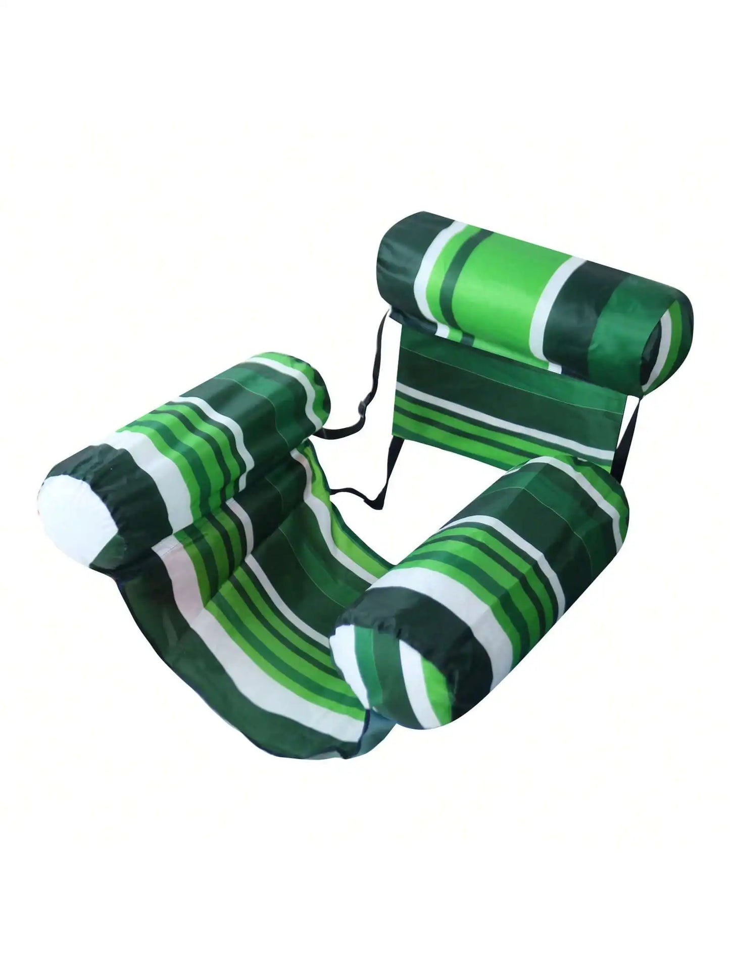 Inflatable Water Hammock Floatie with Armrests