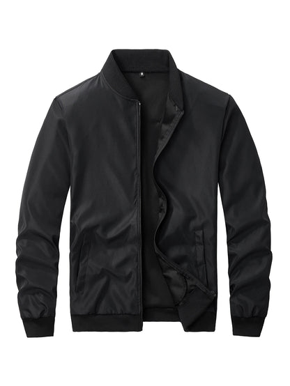 Short Loose fit Baseball Collar Jacket