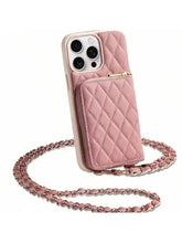 Embroidered Thread Crossbody Chain iPhone Case