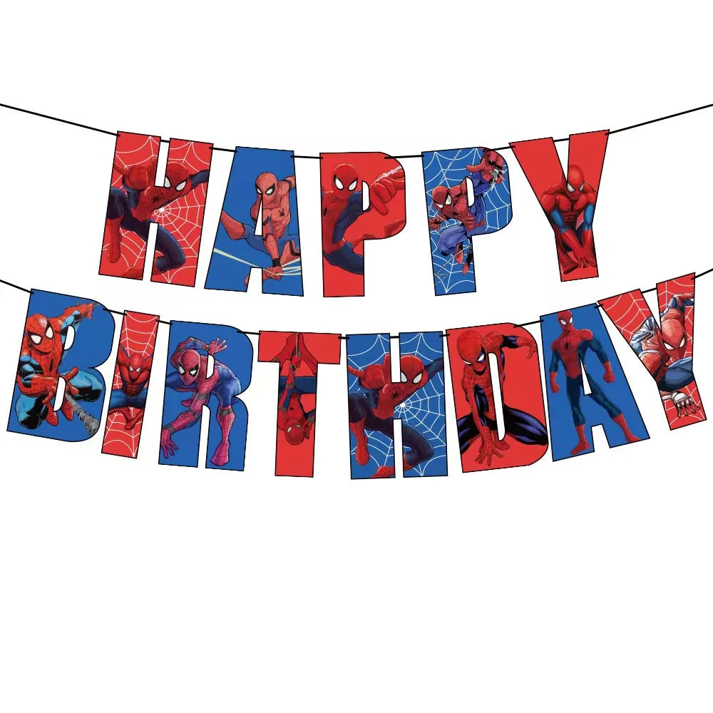 Superhero  Birthday Party Decor Set