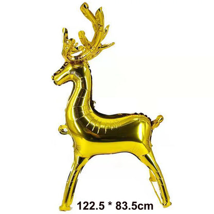 Standing Santa Claus Christmas Foil Balloon Decoration