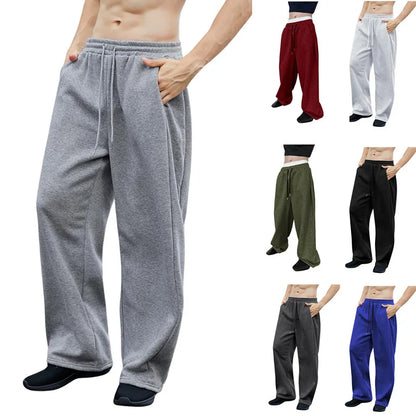 Straight Loose Fit Multi-pocket Joggers