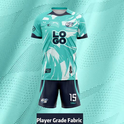 Customized Team Sublimated Soccer Jersey Set