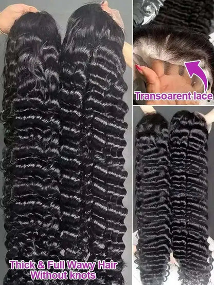 Loose Deep Wave 13x6 Lace Front Human Hair Wigs