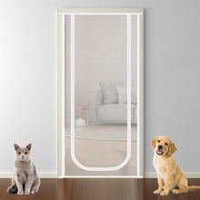 Zippered Mesh Scratch Resistant Door