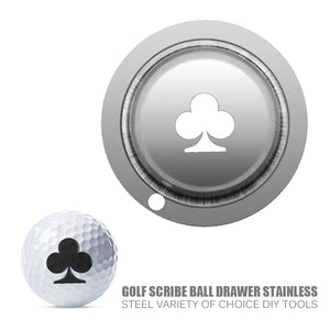 Stainless Steel Golf Ball Line Marker Stencil