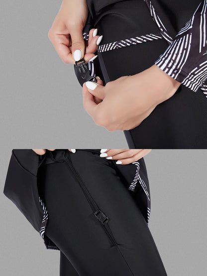 Women's Modest 3-Piece Burkini Muslim Swimwear Set