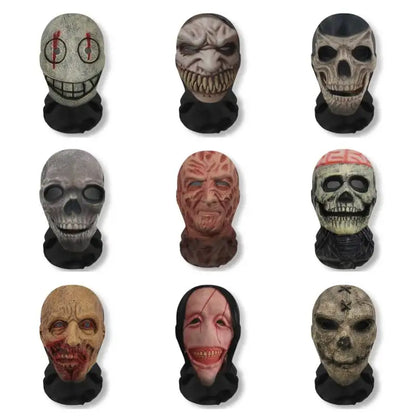 3D Printed Halloween Ghost & Skull Full Face Mask