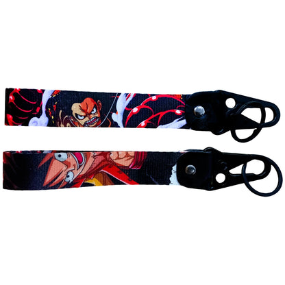 One Piece Anime Eagle Beak Keychain Lanyard & Badge Holder