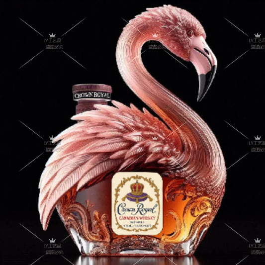 Glass Crafted Decorative Liquor Decanter