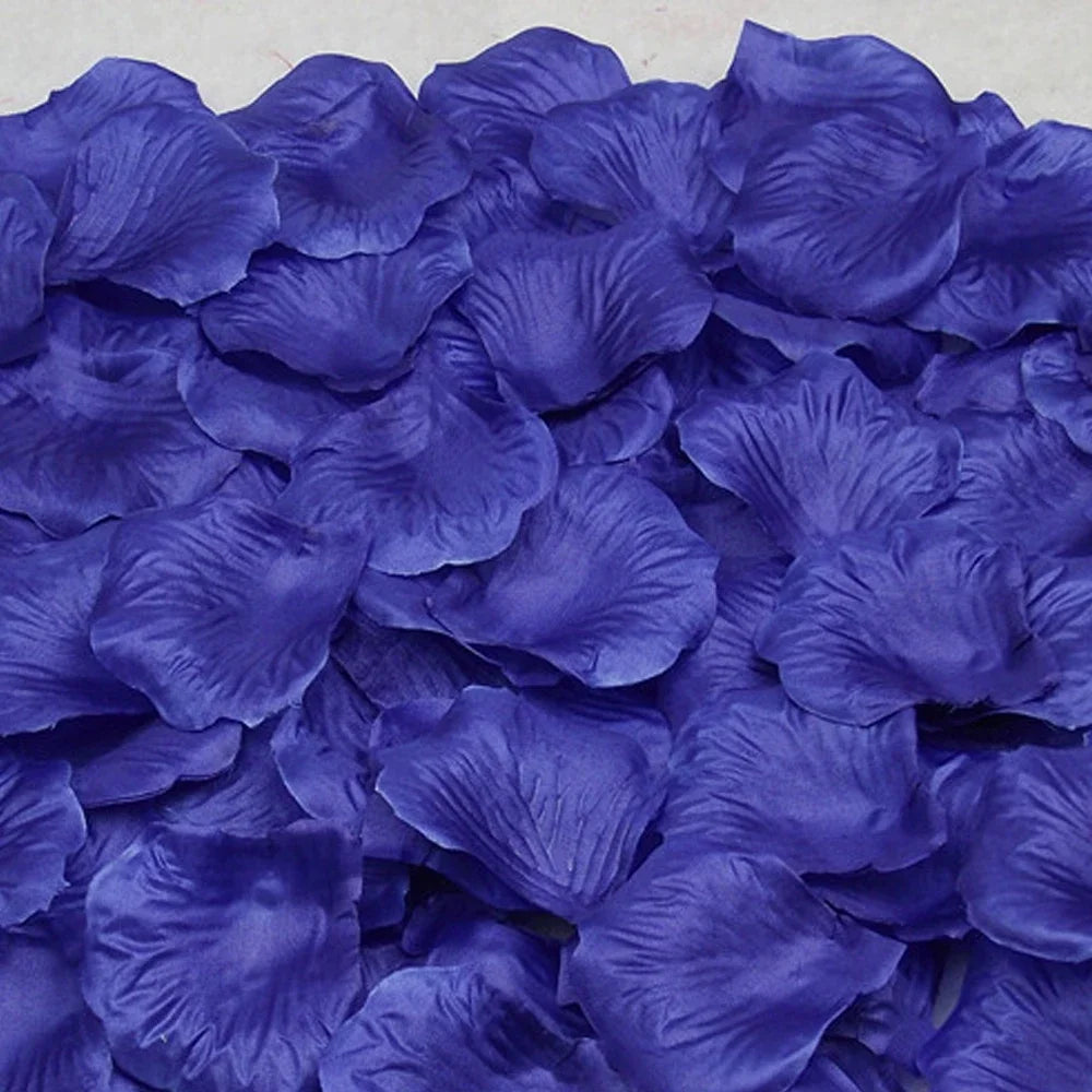 100-10000Pcs Colorful Artificial Rose Petals