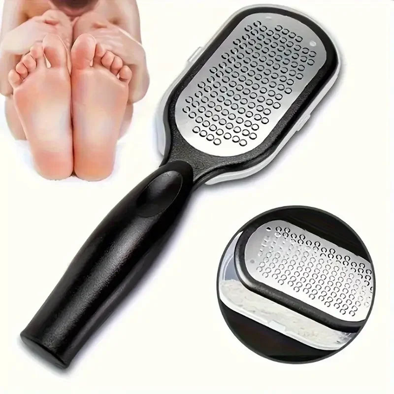 Professional Ergonomic Stainless Steel Foot File & Callus Remover