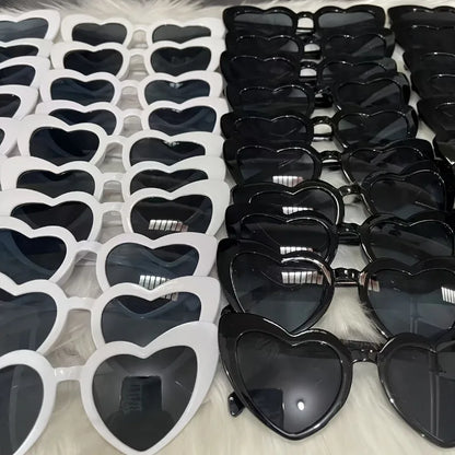 40Pcs Heart-Shaped Party Sunglasses Set