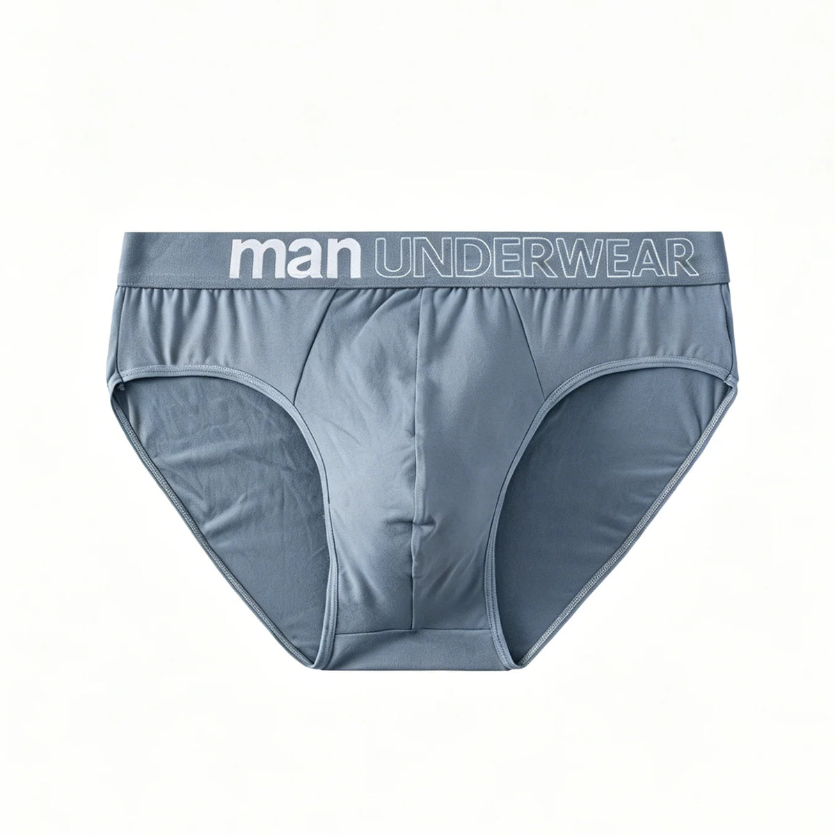 6/12 Pack Men's Letter Print Elastic Briefs