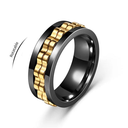 Anti Stress Stainless Steel Ring