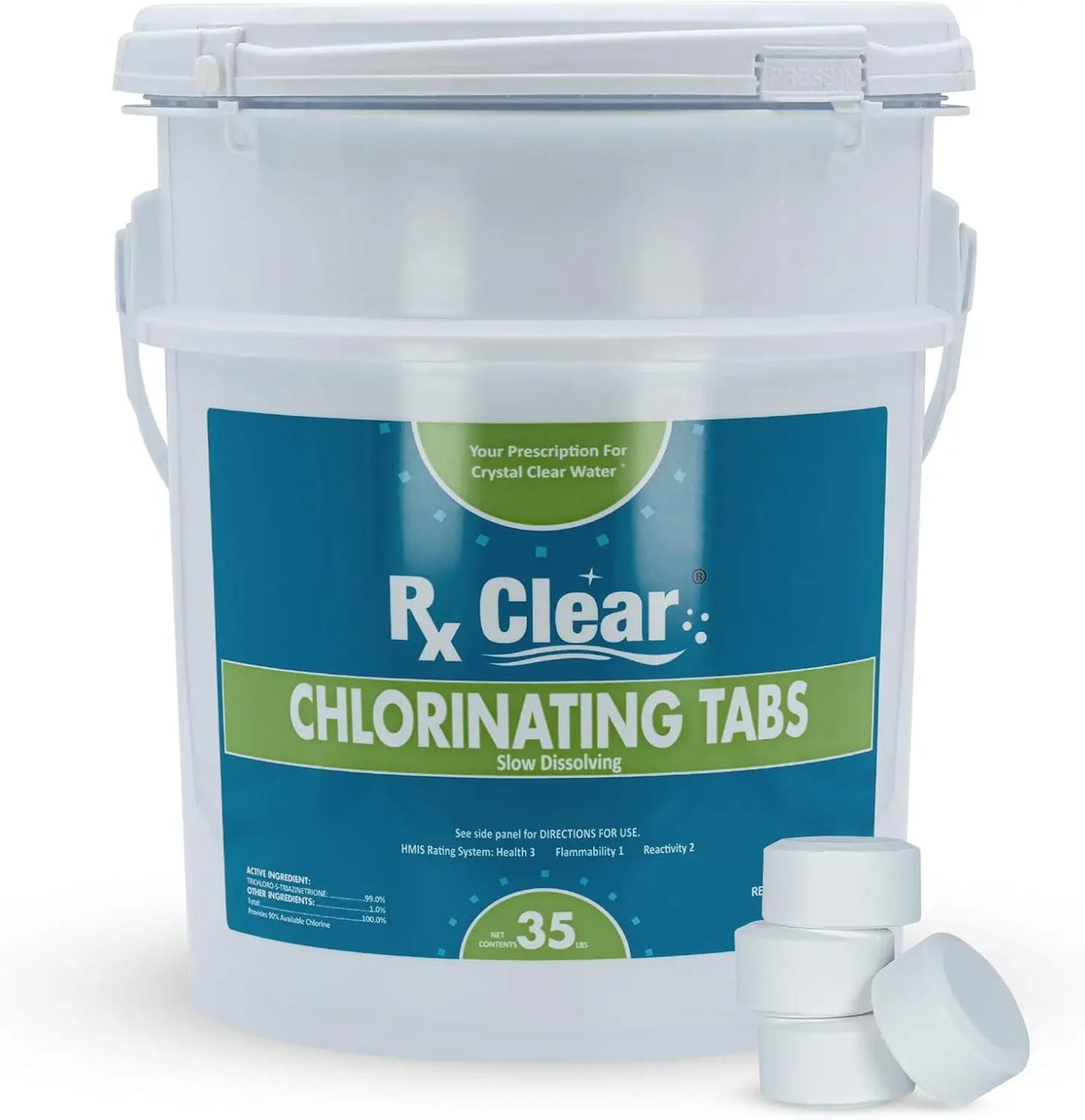 1" Chlorine Tablets 35lbs