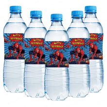 Multipack  Super Hero Water Bottle Label Stickers