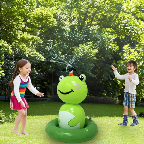 Inflatable Frog Water Sprinkler