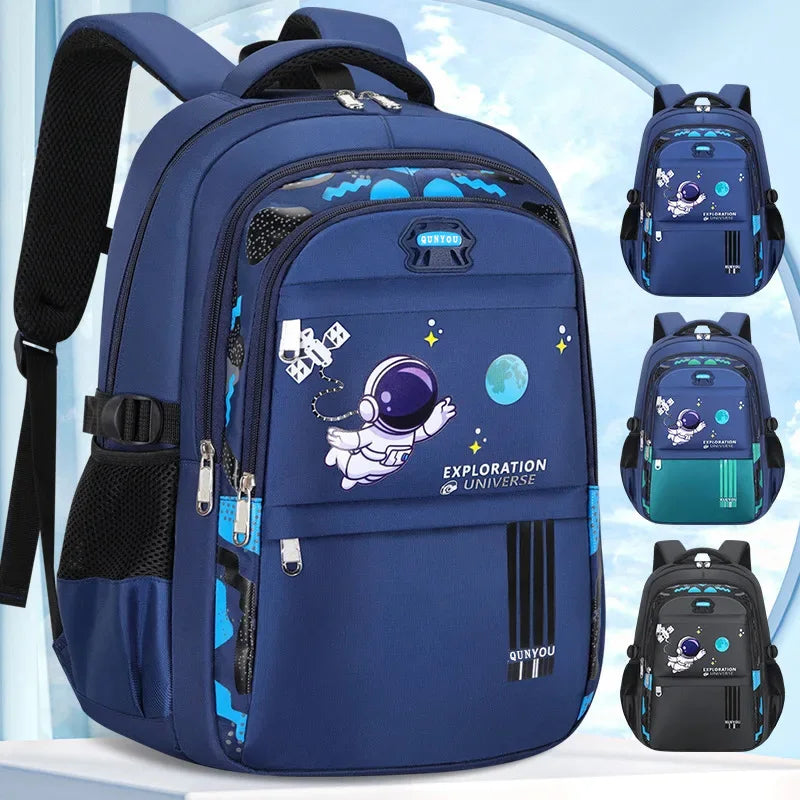 Kids Waterproof Astronaut School Backpack