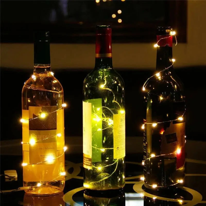 LED Copper Wire Battery-Powered Fairy String Lights