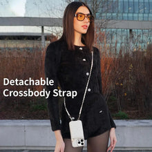 Embroidered Thread Crossbody Chain iPhone Case