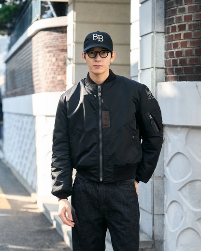 Men's Vintage Military Flight Bomber Jacket