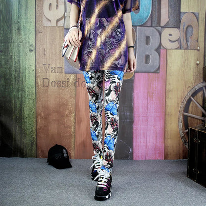 Casual and Colorful Leg Warmer Leggings