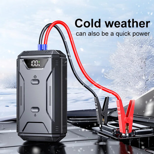 Portable 26800mAh Car Battery Jump Starter & Digital Power Bank