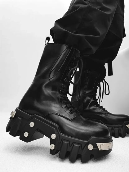 Owen Seak Thick-soled Leather Boots