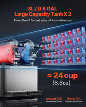 VEVOR Commercial Double Tank Frozen Drink Machine