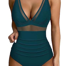Solid One-piece Swimsuit