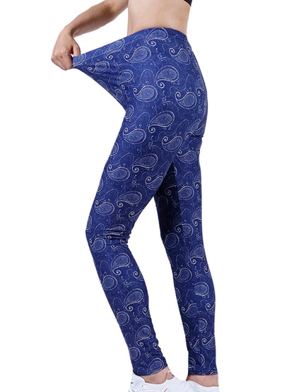Plant Print Leggings