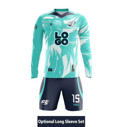 Customized Team Sublimated Soccer Jersey Set
