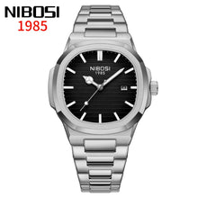 NIBOSI Stainless Steel Quartz Watch