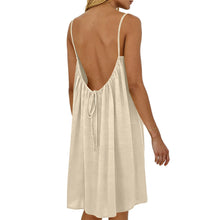 Women's  Breathable Backless Dress