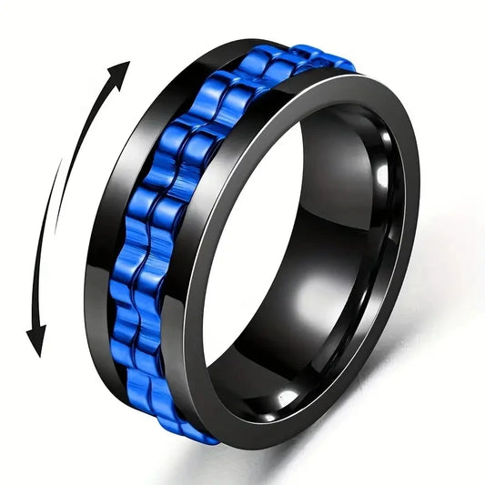 Anti Stress Stainless Steel Ring
